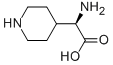 (2R)-氨基(4-哌啶基)乙酸结构式_459166-02-0结构式