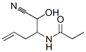 (9CI)-N-[1-(氰基羟基甲基)-3-丁烯]-丙酰胺结构式_459834-12-9结构式