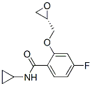 (9ci)-n-环丙基-4-氟-2-[(2s)-环氧乙烷甲氧基]-苯甲酰胺结构式_460048-12-8结构式