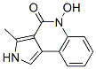 (9ci)-2,5-二氢-5-羟基-3-甲基-4H-吡咯并[3,4-c]喹啉-4-酮结构式_460077-24-1结构式