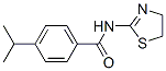 (9ci)-n-(4,5-二氢-2-噻唑)-4-(1-甲基乙基)-苯甲酰胺结构式_461421-06-7结构式