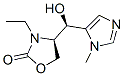 (4r)-(9ci)-3-乙基-4-[(r)-羟基(1-甲基-1H-咪唑-5-基)甲基]-2-噁唑烷酮结构式_462100-57-8结构式