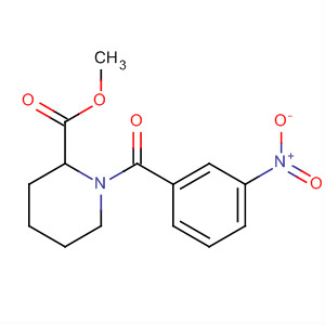 1-(3-硝基苯甲酰基)-2-哌啶羧酸甲酯结构式_464913-61-9结构式
