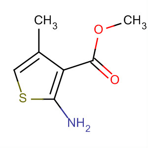 2-氨基-4-甲基噻吩-3-羧酸甲酯结构式_4651-98-3结构式