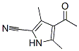 1H-pyrrole-2-carbonitrile, 4-acetyl-3,5-dimethyl-(9ci) Structure,467470-43-5Structure