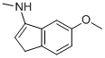 (9ci)-5-甲氧基-1H-茚-3-甲胺结构式_468104-21-4结构式
