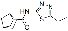 (9ci)-n-(5-乙基-1,3,4-噻二唑-2-基)-双环[2.2.1]庚烷-2-羧酰胺结构式_468713-85-1结构式