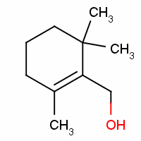 2,6,6-三甲基环己烯-1-甲醇结构式_472-20-8结构式