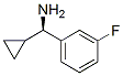 (1R)环丙基(3-氟苯基)甲胺结构式_473733-20-9结构式