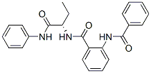 (9ci)-2-(苯甲酰基氨基)-n-[(1s)-1-[(苯基氨基)羰基]丙基]-苯甲酰胺结构式_473802-31-2结构式