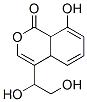 (9ci)-4-(1,2-二羟基乙基)-4a,8a-二氢-8-羟基-1H-2-苯并吡喃-1-酮结构式_473929-90-7结构式