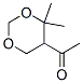 (9ci)-1-(4,4-二甲基-1,3-二噁烷-5-基)-乙酮结构式_474897-56-8结构式