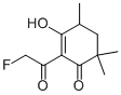 (9ci)-2-(氟乙酰基)-3-羟基-4,6,6-三甲基-2-环己烯-1-酮结构式_474942-29-5结构式