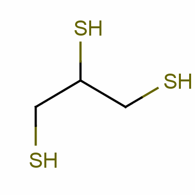 丙烷-1,2,3-三硫醇结构式_4756-13-2结构式