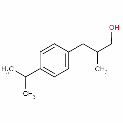 3-(对枯烯基)-2-甲基丙醇结构式_4756-19-8结构式