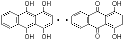 Anthracene-1,4,9,10-tetraol Structure