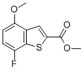 7-氟-4-甲氧基-苯并[b]噻吩-2-羧酸甲酯结构式_476199-02-7结构式