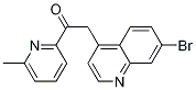 2-(7-溴喹啉-4-基)-1-(6-甲基吡啶-2-基)乙酮结构式_476472-31-8结构式