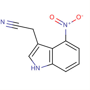 4-硝基吲哚-3-乙腈结构式_4770-06-3结构式