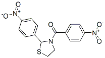 (9CI)-3-(4-硝基苯甲酰基)-2-(4-硝基苯基)-噻唑烷结构式_477516-05-5结构式