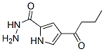 (9ci)-4-(1-氧代丁基)-1H-吡咯-2-羧酸肼结构式_477848-80-9结构式