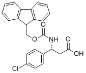 Fmoc-(R)-4-氯苯基-beta-苯丙氨酸结构式_479064-92-1结构式