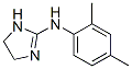 N-(2,4-二甲基苯基)-4,5-二氢-1H-咪唑-2-胺结构式_4794-83-6结构式