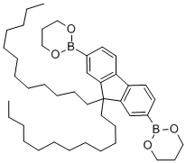 9,9-二十二基芴-2,7-双(三亚甲基硼酸盐)结构式_480424-87-1结构式