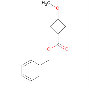 3-甲氧基环丁烷羧酸苄酯结构式_480450-01-9结构式
