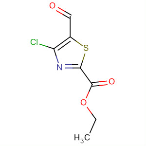 4-氯-5-甲酰基噻唑-2-羧酸乙酯结构式_480451-19-2结构式