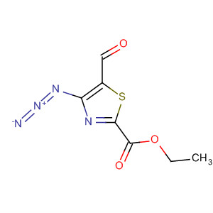 4-叠氮基-5-甲酰基噻唑-2-羧酸乙酯结构式_480451-20-5结构式