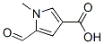 1H-pyrrole-3-carboxylicacid,5-formyl-1-methyl-(9ci)Structure,482583-71-1Structure 1H-pyrrole-3-carboxylicacid,5-formyl-1-methyl-(9ci) Structure,482583-71-1Structure