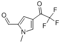 (9ci)-1-甲基-4-(三氟乙酰基)-1H-吡咯-2-羧醛结构式_482584-40-7结构式