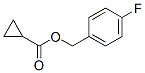 Cyclopropanecarboxylic acid, (4-fluorophenyl)methyl ester (9ci) Structure