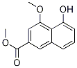 5-羟基-4-甲氧基-2-萘羧酸甲酯结构式_485799-84-6结构式