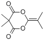 5,5-二甲基-2-(2-丙烷)-1,3-二噁烷-4,6-二酮结构式_4858-67-7结构式