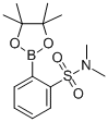 N,N-二甲基-2-(4,4,5,5-四甲基-1,3,2-二氧杂环戊硼烷-2-基)苯磺酰胺结构式_486422-06-4结构式