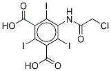 5-(2-氯乙酰氨基)-2,4,6-三碘-间苯二甲酸结构式_4873-45-4结构式