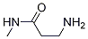 3-氨基-n-甲基丙酰胺结构式_4874-18-4结构式