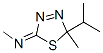(9ci)-n-[5-甲基-5-(1-甲基乙基)-1,3,4-噻二唑-2(5h)-基]-甲胺结构式_488151-25-3结构式