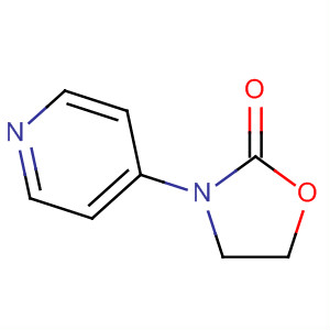 2-Oxazolidinone,3-(4-pyridinyl)-(9ci) Structure