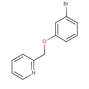 2-((3-溴苯氧基)甲基)吡啶结构式_488799-65-1结构式