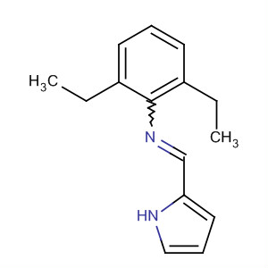 (9ci)-2,6-二乙基-n-(1H-吡咯-2-基亚甲基)-苯胺结构式_488856-56-0结构式