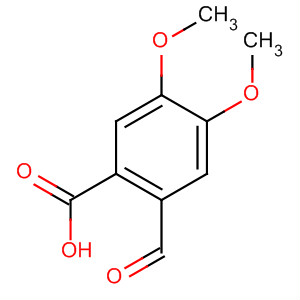2-甲酰基-4.5-二甲氧基-苯甲酸结构式_490-63-1结构式