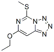 (9CI)-7-乙氧基-5-(甲基硫代)-四唑并[1,5-c]嘧啶结构式_491874-47-6结构式