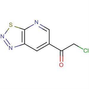 (9ci)-2-氯-1-([1,2,3]噻二唑并[5,4-b]吡啶-6-基)-乙酮结构式_495416-05-2结构式