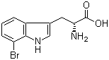 7-溴-d-色氨酸结构式_496929-99-8结构式
