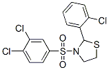 (9CI)-2-(2-氯苯基)-3-[(3,4-二氯苯基)磺酰基]-噻唑烷结构式_497234-92-1结构式