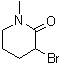 3-溴-1-甲基-2-哌啶酮结构式_49785-85-5结构式