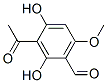 (9ci)-3-乙酰基-2,4-二羟基-6-甲氧基-苯甲醛结构式_497949-65-2结构式